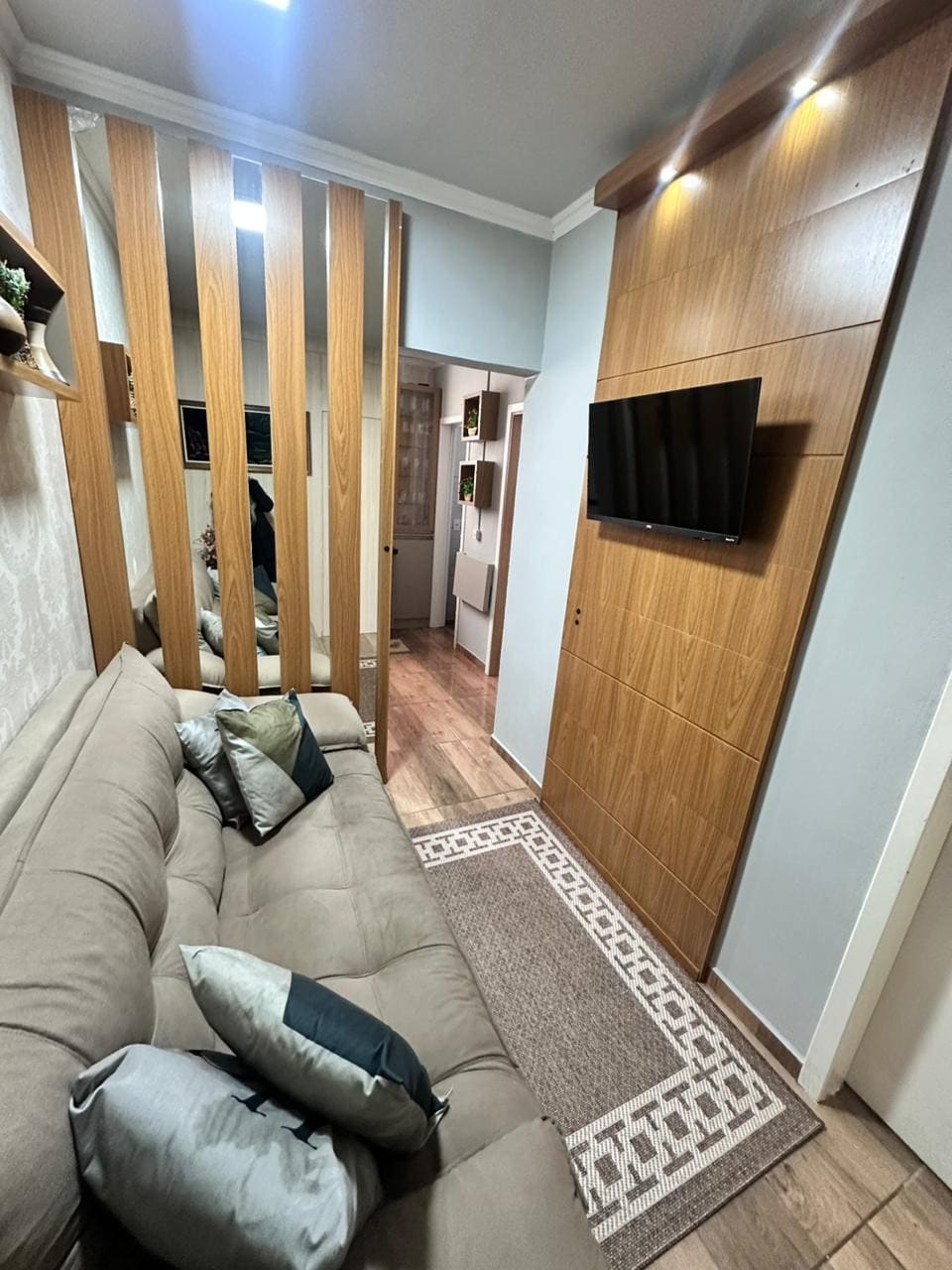 Airbnb em destaque: Deluxe Apartment With Private Garage em Criciúma