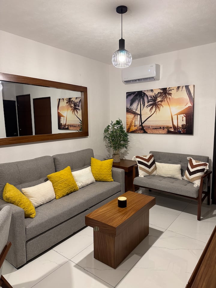 Work & Relax | Apartment With Pool & Comfort - Manzanillo