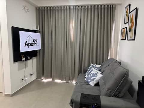 Top Airbnb: Ape 53 Bela Vista with balcony and covered garage em Espírito Santo Do Pinhal