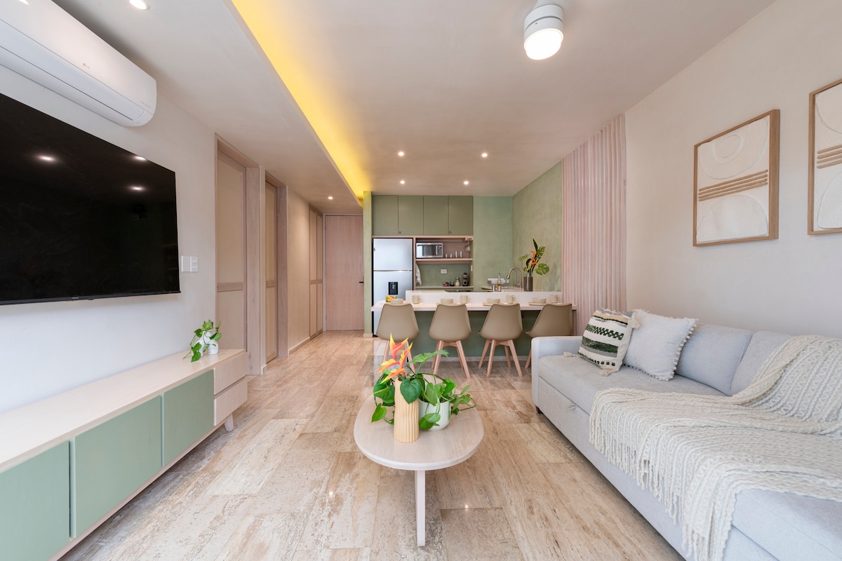 Propiedad de Airbnb exitosa: Monne luxury apartment en Mérida, Ground Floor en Colonia Sodzil Norte