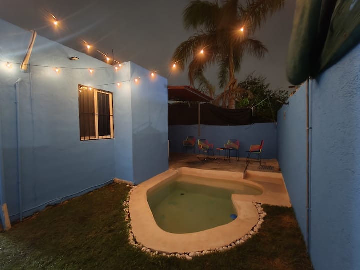 La Cueva Casa Full, Piscina, Terraza, A/a Merida - Mérida, México