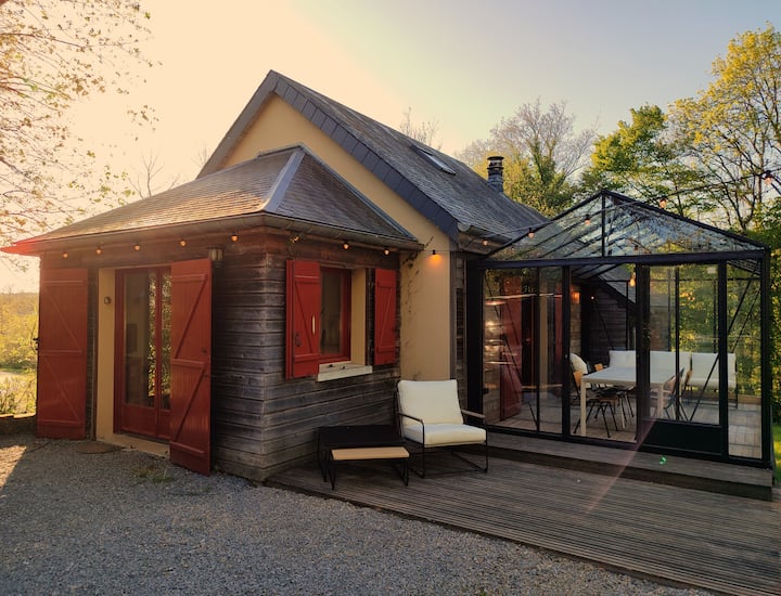 Chalet dans la nature