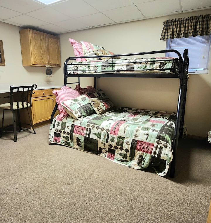 Twin over full size bed