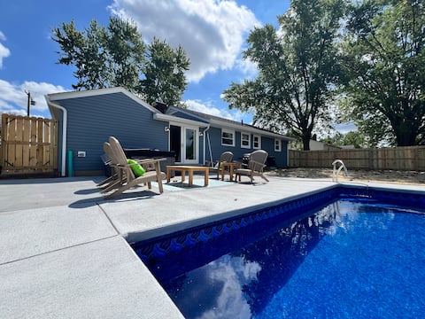 New Inground Pool! Pet Friendly with fenced yard.
