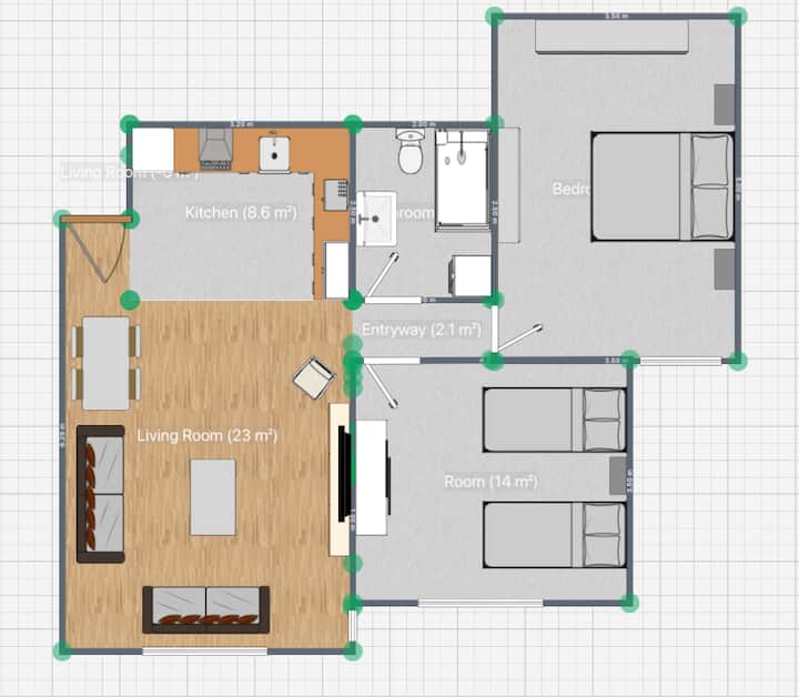 Paradise 2BDR In Rehab City: Additional photos