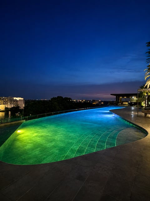Popular Airbnb listing: Premium Studio on Av Coba • Movie Theater & Rooftop in Tulum