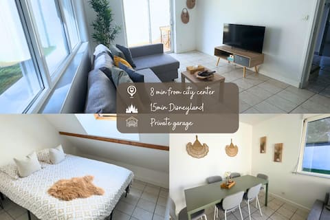 Spacious house for 8 people / Disney & Paris