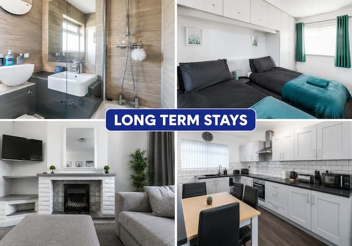 Long Stays | 2br Home | Parking | Sleeps 5 - Glossop