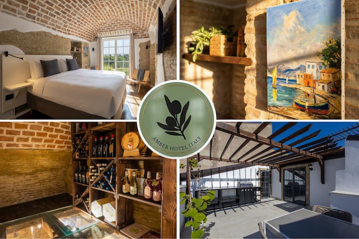 Amber Hotel Italy Double Room, Vineyard View - Casalbordino