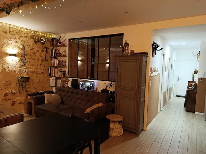 Appartement De Charme Avec Terrasse, Bazas Centre - Bazas
