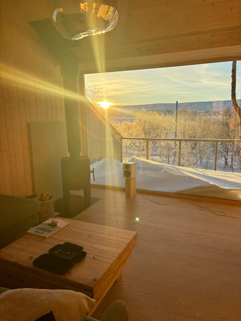 Successful Airbnb property: Large and great cabin in unique nature in Hol