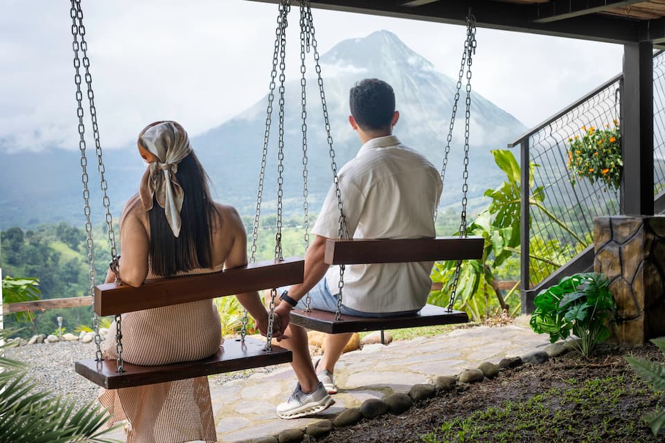 A glamping dome facing Arenal Volcano, La Fortuna, Alajuela, Costa Rica, photo 10 of 10