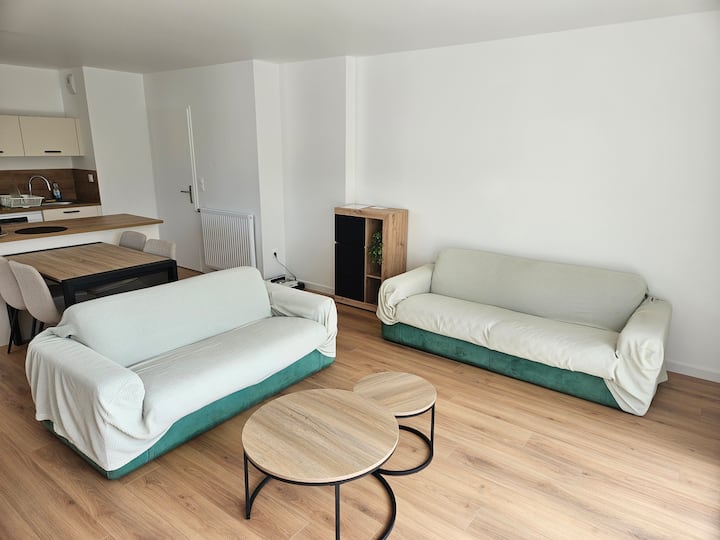 T3 Nouveau + Parking Privé - Chartres-de-Bretagne