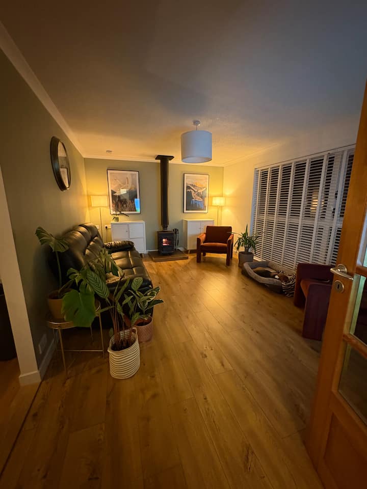 Sunlit-seaview Serene Home - Filled With Plants - Lerwick