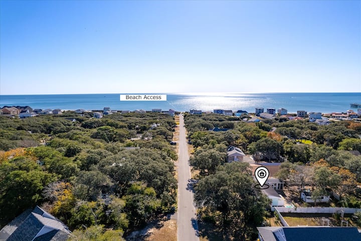Hot Tub, Walk To Beach, Sleeps 9 And Pets Ok! - Bald Head Island, NC