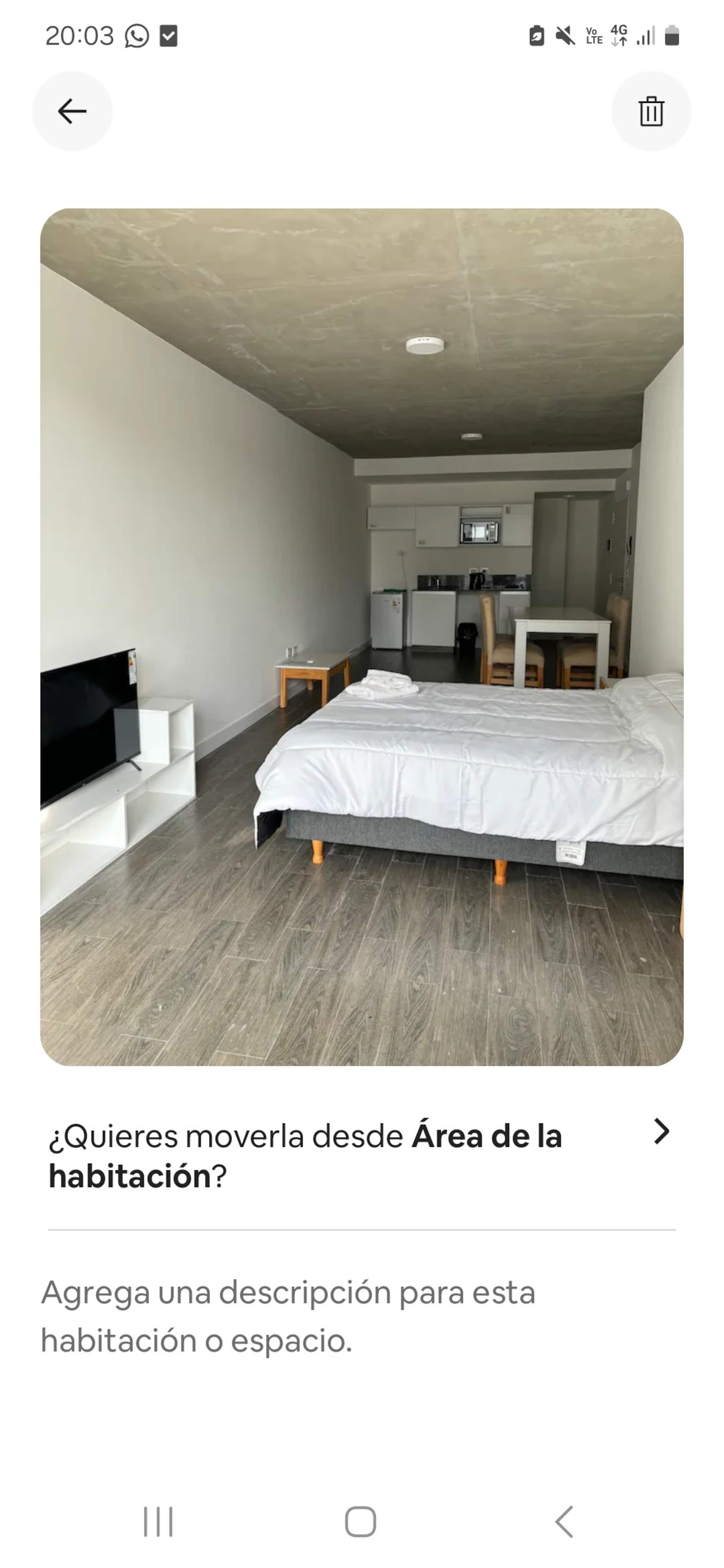 Studio apartment in Saavedra