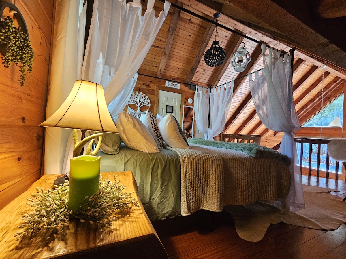 グレンロイヤル蛇腹５室 Luxury Chalet Near Helen • Hot Tub & Fire Pit - Cabins for Rent in