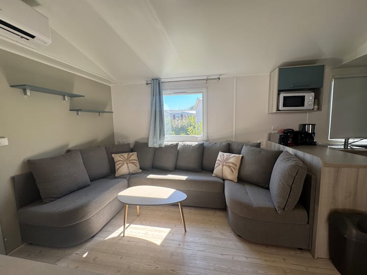 Bungalow 95, Wifi, 8 Pers Camping 4*lac Des Rêves - Montpellier