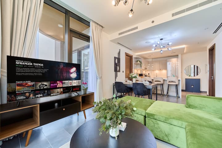 Fam Living Modern Dubai Escape At The Crest - Dubai Airport (DXB) 