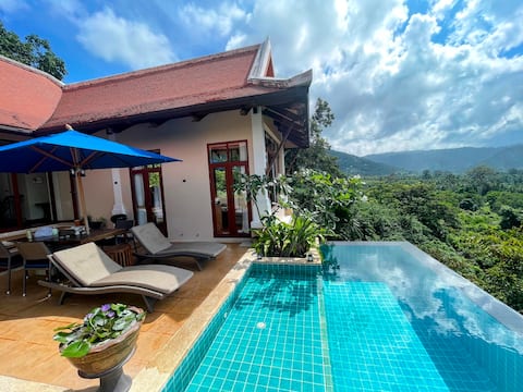Koh Samui Private Pool Villa | Sea & Jungle Views