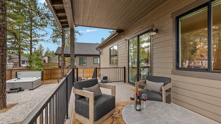 Backyard deck