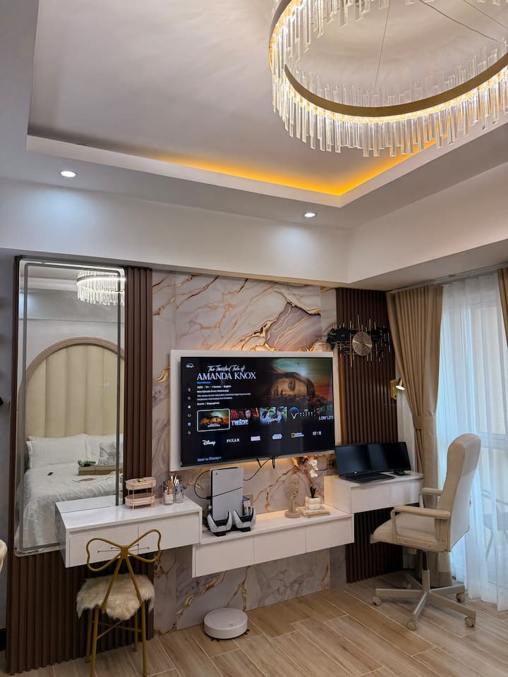 Chic Abode At Mckinley | Bgc Ps5+400mbps+balcony - Filipijnen