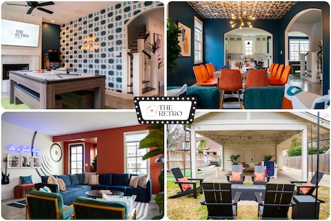 Top Airbnb: The Retro | Hot tub + Memphis Charm in Memphis