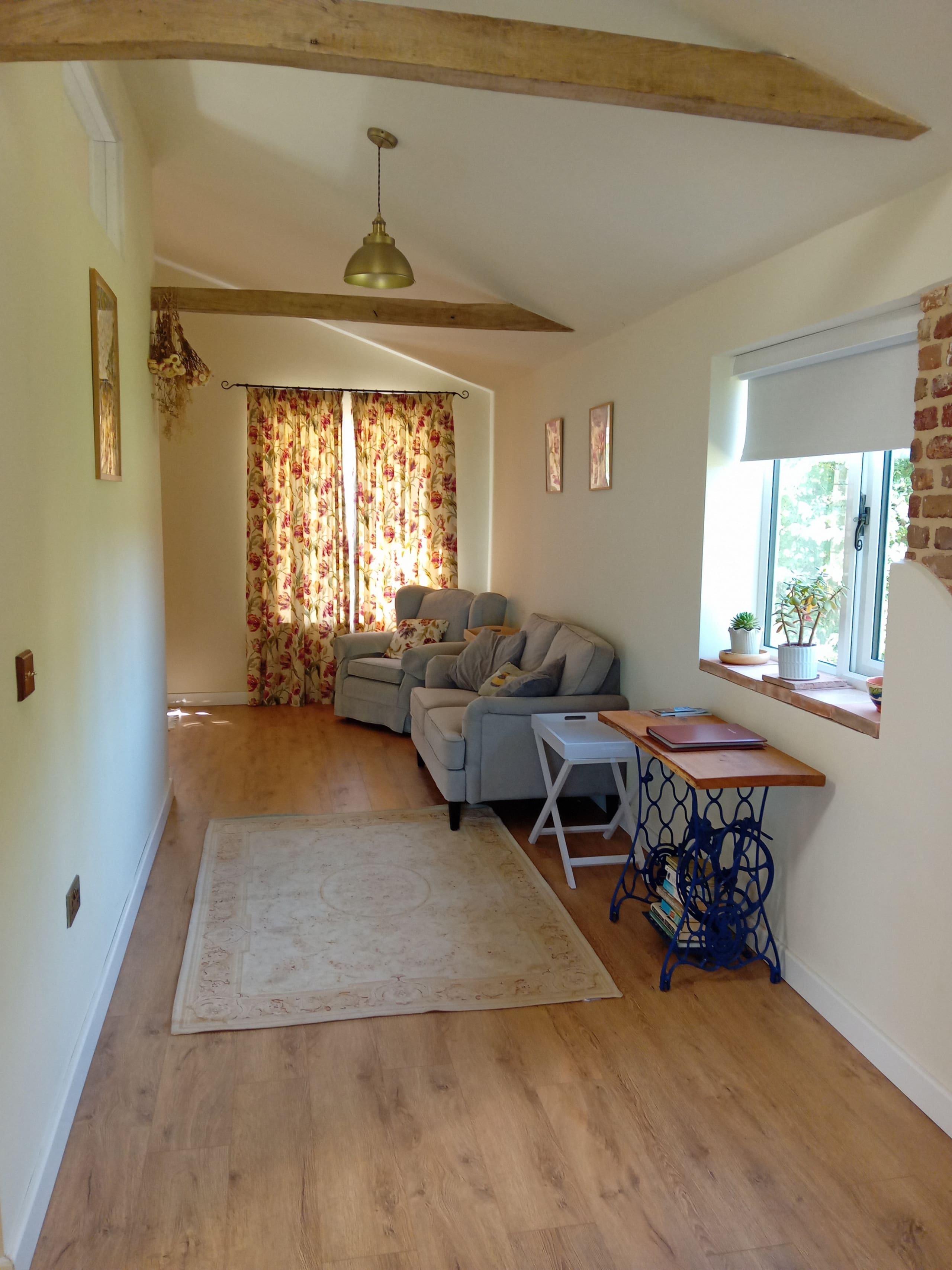 Oak Lodge interior and furnishings