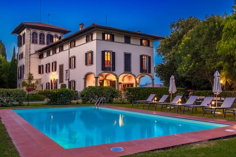 Historic Tuscan Villa near Florence | Pool & Views