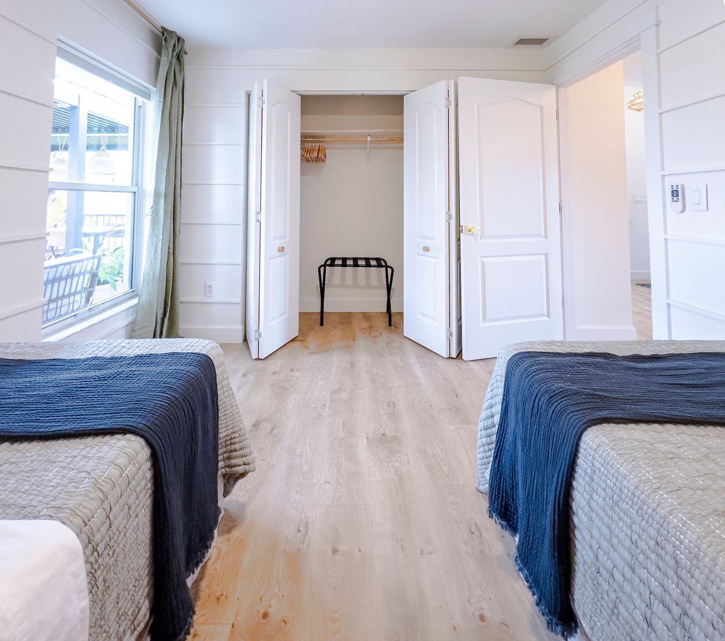 Bedroom 3 with two twin beds, Luxury Beach Haven, Palm Coast, Florida