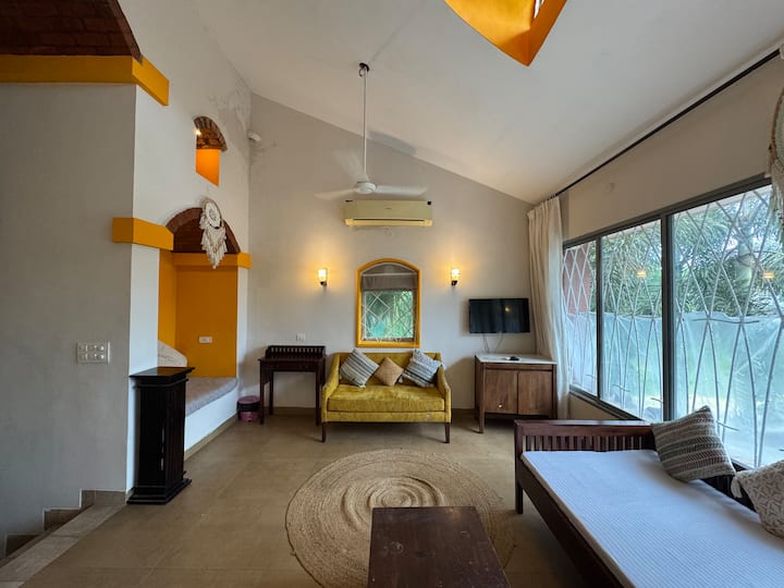 3 Bhk Private Pool Beach Villa | On Candolim Beach - Goa