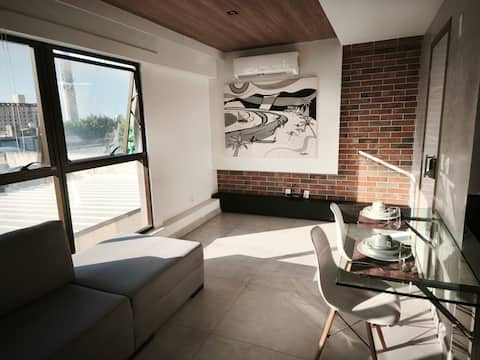 Top performing Airbnb: Studio near the beach - Ponta Negra, Natal. in Natal