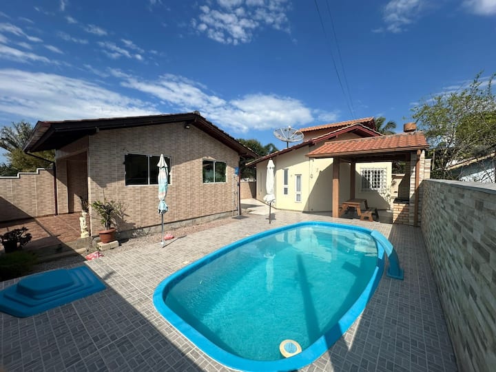 Casa Ampla Com Piscina, Quiosque - Florianópolis
