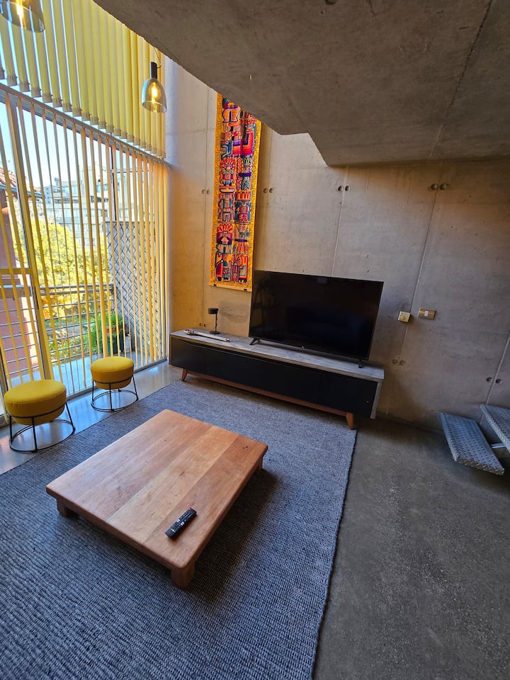 Loft ÑUñoa Amarillo - Santiago de Chile