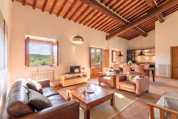 Minimal & Modern Home - In Tenuta Arceno - Toskana