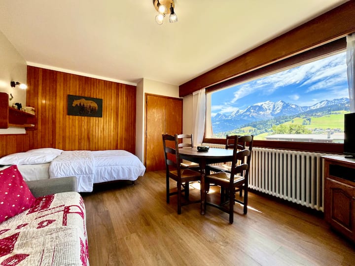 Le Nid ÉToilé - Vue Sur Les Montagnes - Combloux