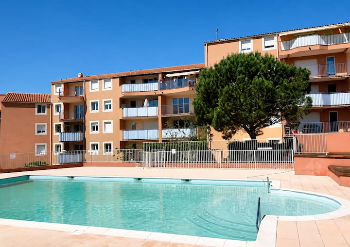 Appartement Avec Terrasse Et Piscine - Le Juvenal - Fréjus