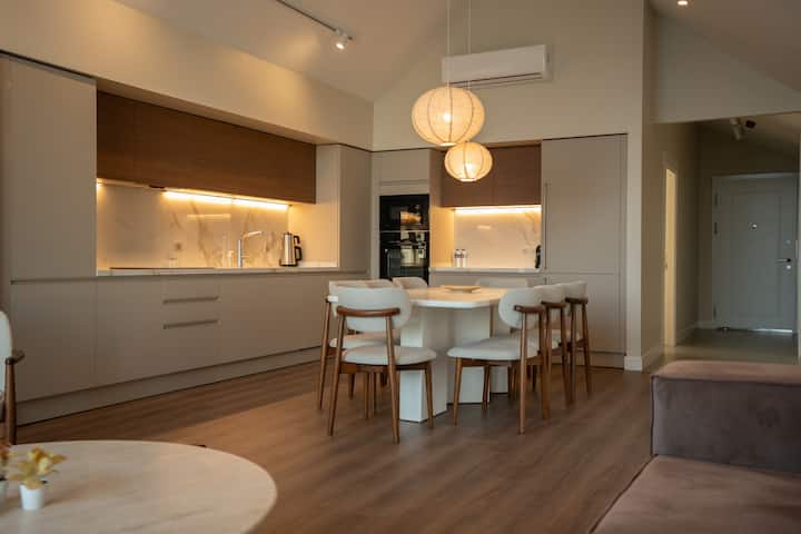 3+1 Apartment with Balcony and Sea View