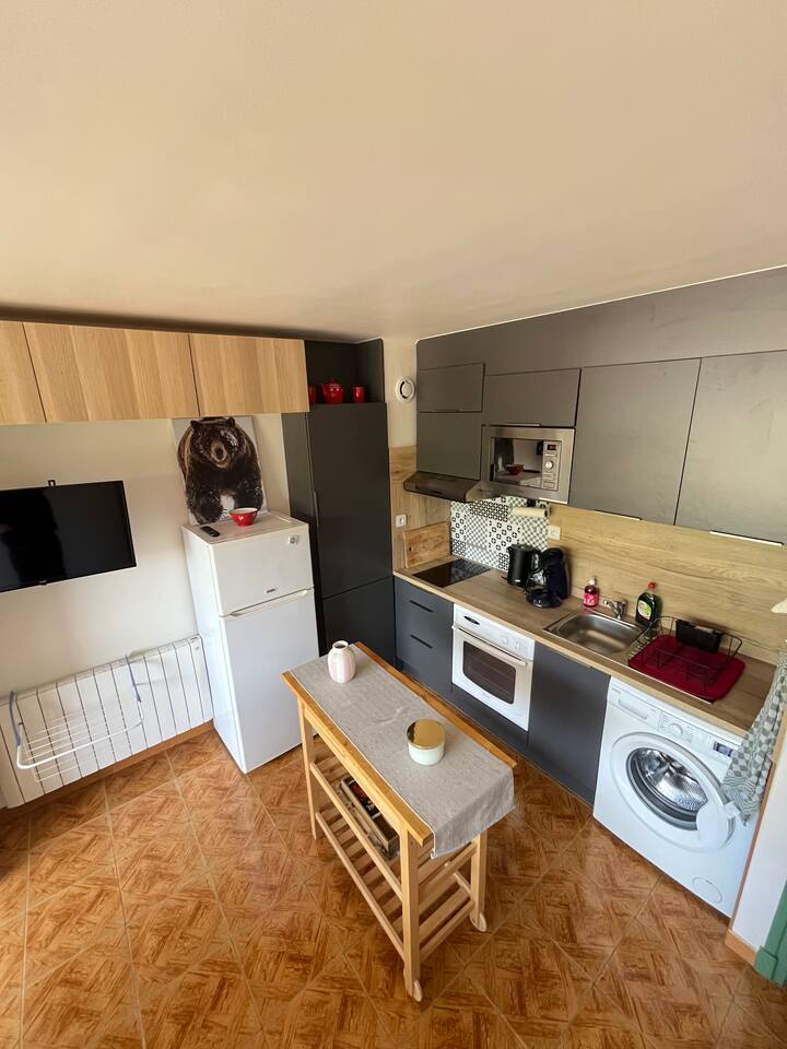 Le Panorama, Studio, Vue Montagne, - Ax-les-Thermes