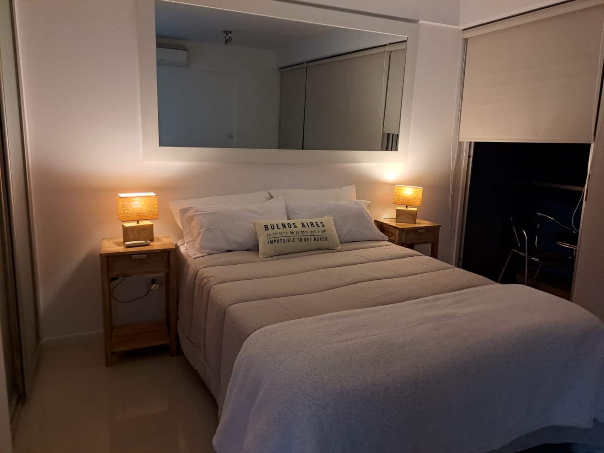 Apartamento mobiliado de 1 quarto em Palermo