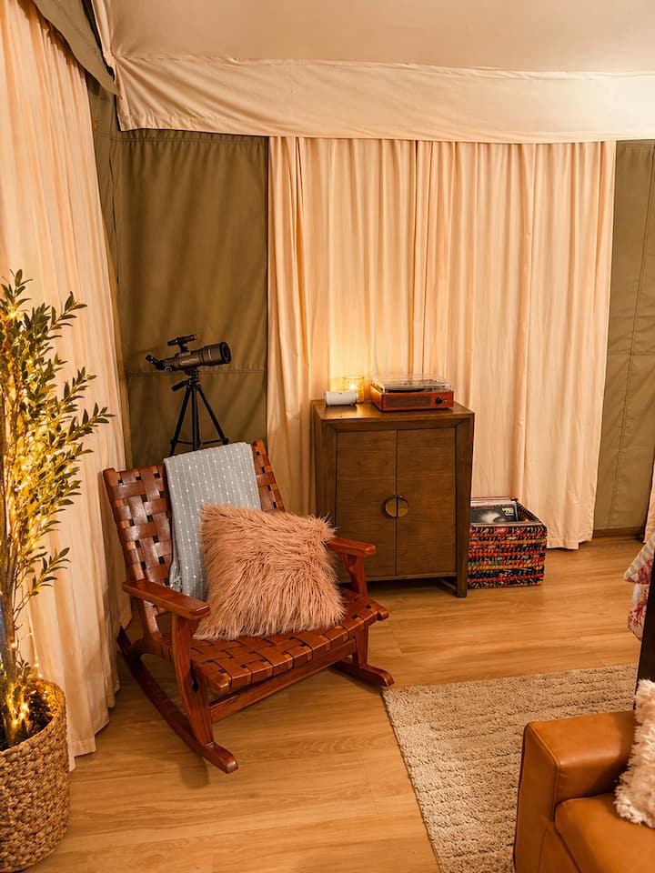McClenton Hideout - Tents for Rent in Bastrop, Texas, United