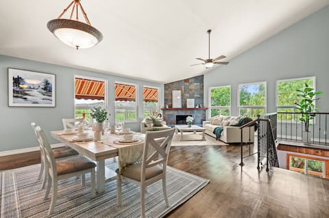 Game-Ready Family Retreat with Outdoor Fun+BBQ