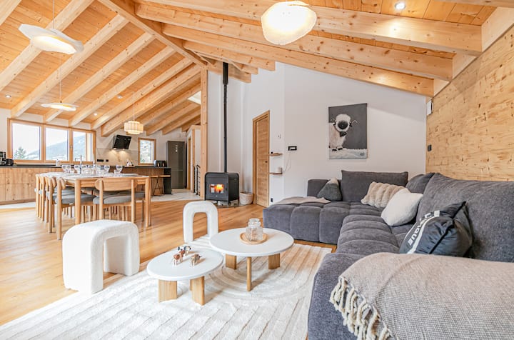 Nouveau Chalet- 5 éToiles-12 Pers - Val-Cenis