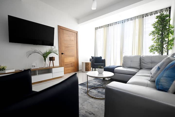 Spawellness|steps 2 Sand 3br|fastwifi +Backuppower - Puerto Plata