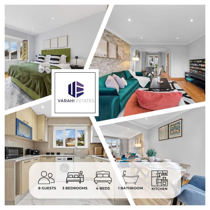 Comfortable 3br London Home Great For Long Stays - London, UK