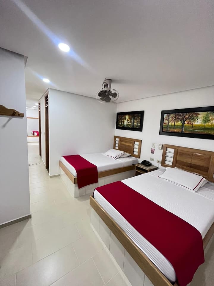 Habitación Cuadruple - Medellín