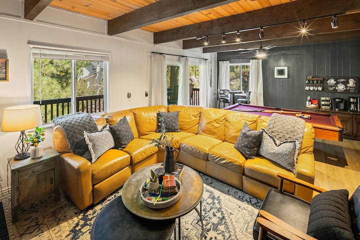 Quaint Gambrel Retreat, Pool Table, 3 Bdr, Pets - Big Bear Lake, CA