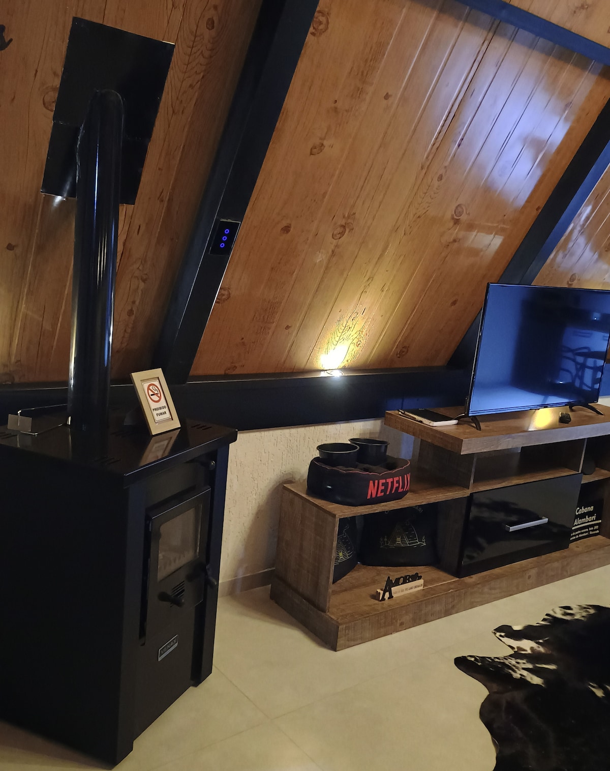 Successful Airbnb property: A-frame cabin in Serrinha do Alambari – absolutely charming! in Volta Redonda Barra Mansa