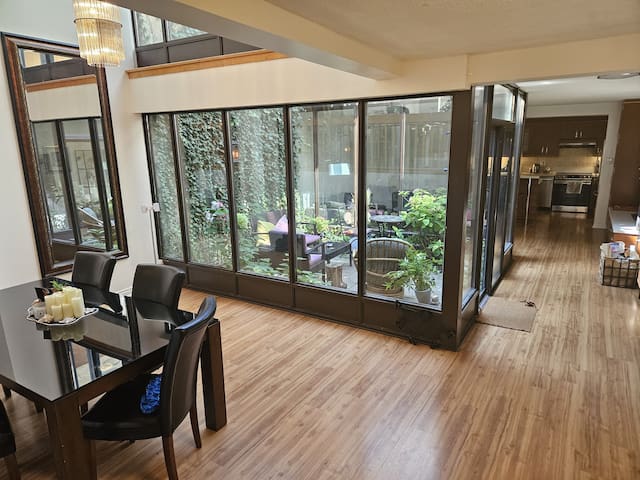 Unique Downtown 3BR Home with Bright Solarium