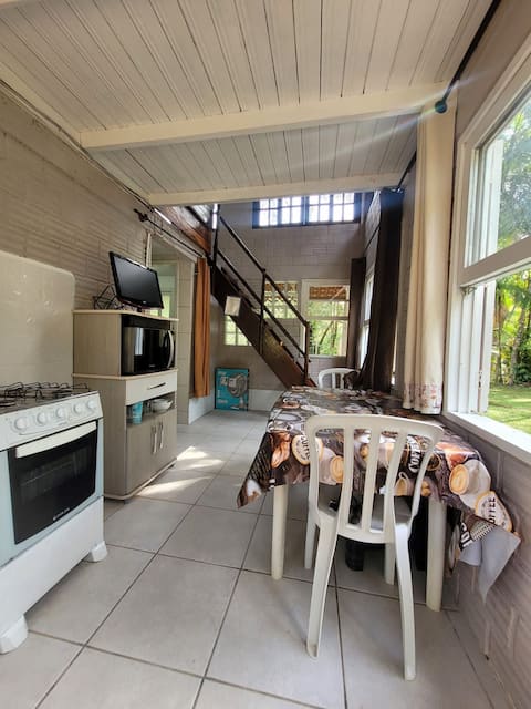 Imóvel de sucesso: Chalet on the Banks of the Sacred River: Rest and Leisure em Morretes